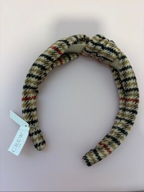 Plaid J. Crew headband